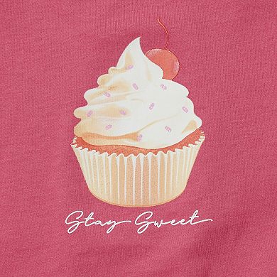 Girls 8-16 Lands' End Long Sleeve Graphic Tee in Plus Size