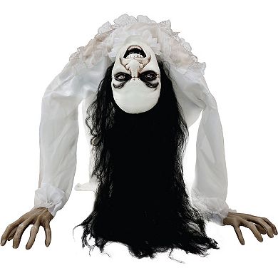 Haunted Hill Lifesize Animatronic Possessed Woman with Lights And Sound