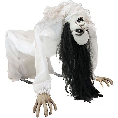 Haunted Hill Lifesize Animatronic Possessed Woman with Lights And Sound