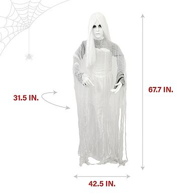 Haunted Hill Rising Ghost Woman by Tekky, Premium Halloween Animatronic