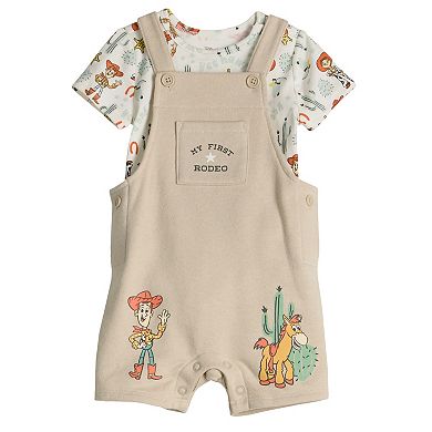 Disney / Pixar's Toy Story Baby Bodysuit & Shortall Set by Jumping Beans®