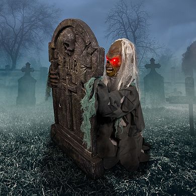 Haunted Hill Tombstone Lifter by Tekky, Premium Halloween Animatronic