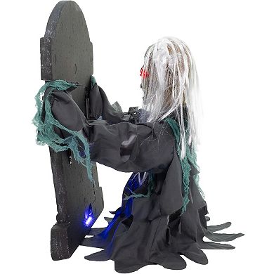 Haunted Hill Tombstone Lifter by Tekky, Premium Halloween Animatronic