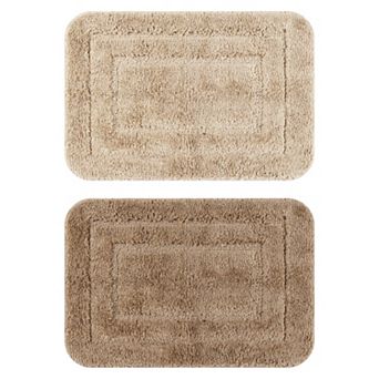 Soft Absorbent Non Slip Plush Bath Rug Bath Mat For Bathroom Floor 16" X 24"