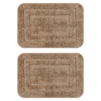 Soft Absorbent Non Slip Plush Bath Rug Bath Mat For Bathroom Floor