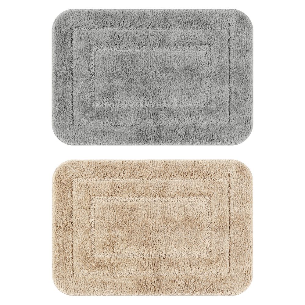Soft Absorbent Non Slip Plush Bath Rug Bath Mat For Bathroom Floor