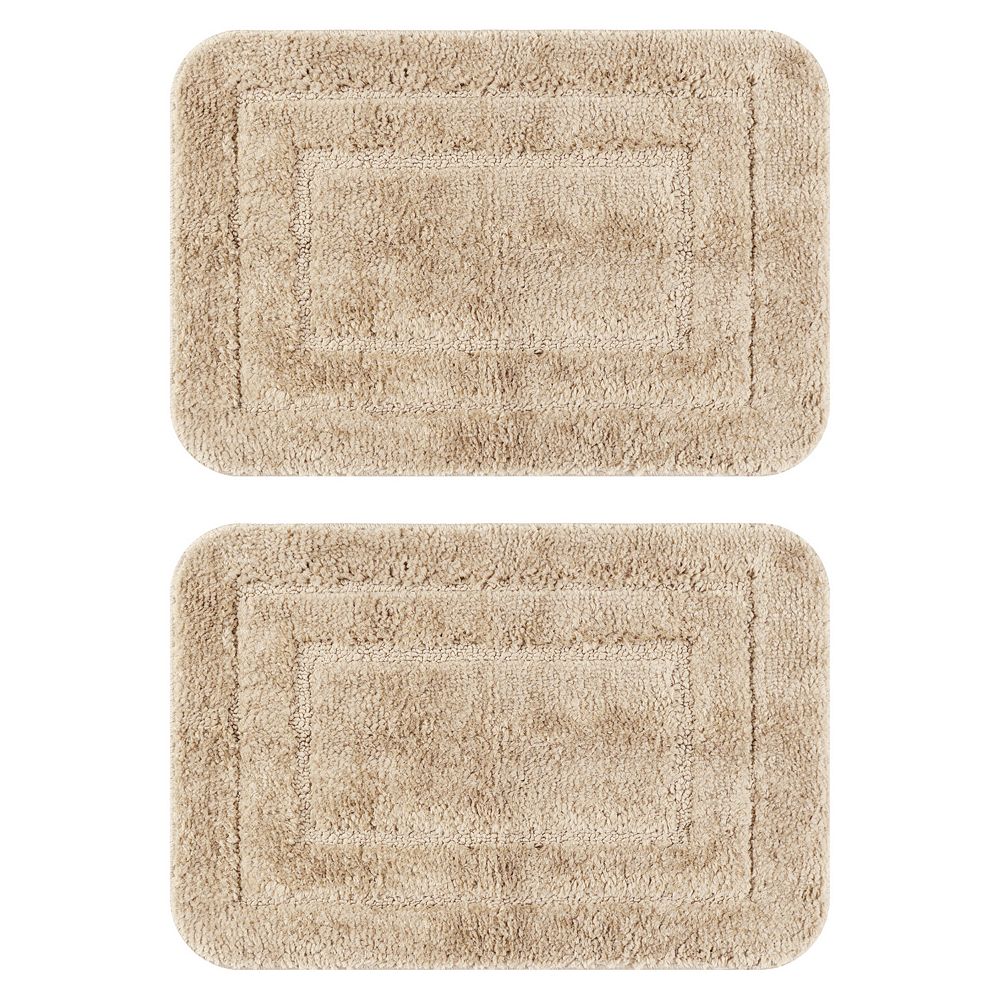 Soft Absorbent Non Slip Plush Bath Rug Bath Mat For Bathroom Floor
