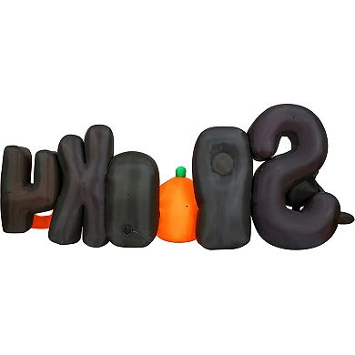 Haunted Hill 9-ft. Wide Prelit Inflatable Spooky Sign