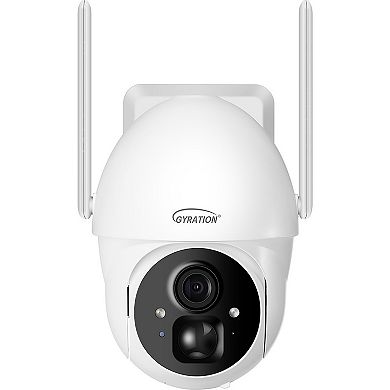 ADESSO Gyration Cyberview 3020 3MP Smart WiFi Pan & Tilt Security Camera with Solar Panel