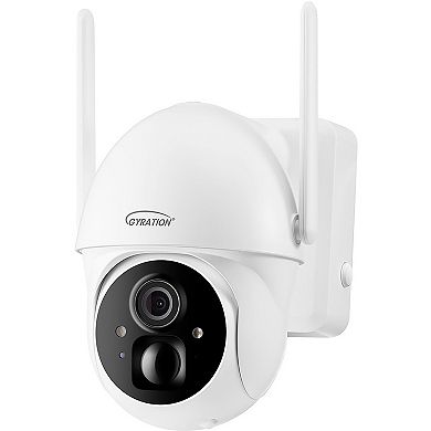 ADESSO Gyration Cyberview 3020 3MP Smart WiFi Pan & Tilt Security Camera with Solar Panel