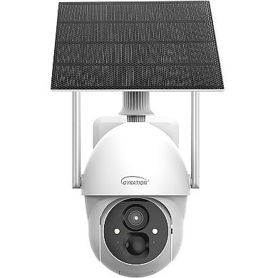 ADESSO Gyration Cyberview 3020 3MP Smart WiFi Pan & Tilt Security Camera with Solar Panel