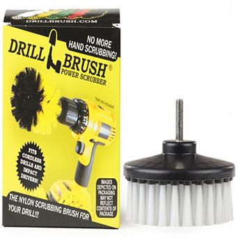 Softer Bristle Flat Scrub Brush - Interior Auto Cleaning - Wheel Cleaning - Glass