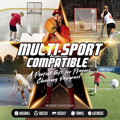 Net Playz Baseball Speed Radar Training Equipment