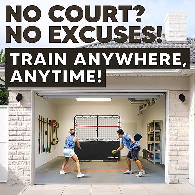 Net Playz 6 ft. Pickleball Rebounder Training Aid