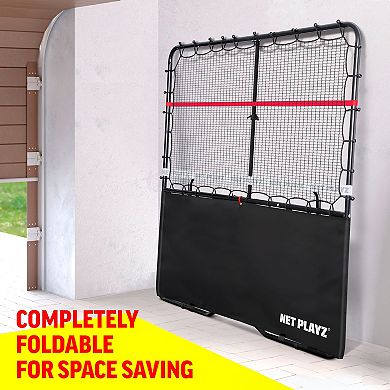 Net Playz 6 ft. Pickleball Rebounder Training Aid