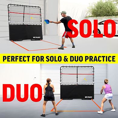 Net Playz 6 ft. Pickleball Rebounder Training Aid