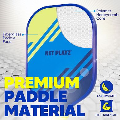 Net Playz Pickleball Paddles Set
