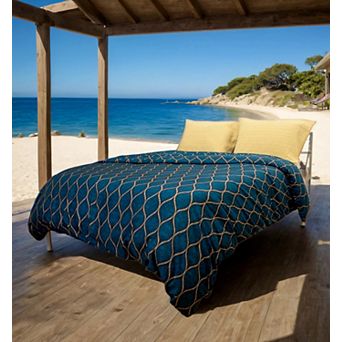 Etavonni Home Jadila Cotton Duvet Cover Set with Shams