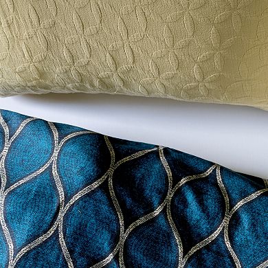 Etavonni Home Jadila Cotton Duvet Cover Set with Shams