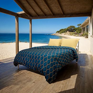 Etavonni Home Jadila Cotton Duvet Cover Set with Shams