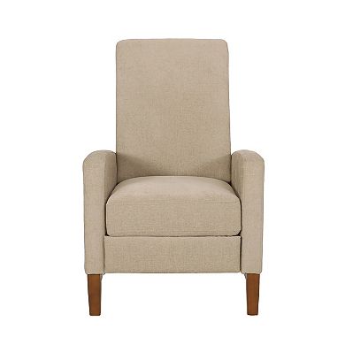 Merax 27'' Wide Wood Hand Manual Club Recliner