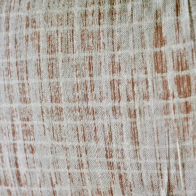 Etavonni Home Blended Stripes Print Cotton Duvet Cover Set with Shams