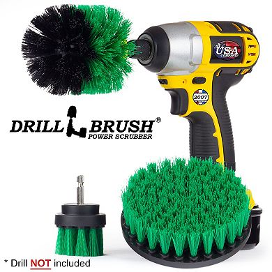 3 Piece Kitchen Cleaner - Oven And Stove Cleaning - Tile & Grout - Household Cleaning Accessories