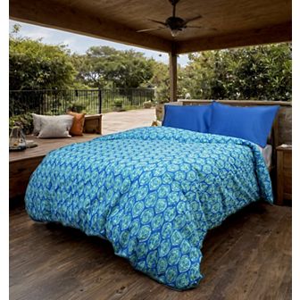 Etavonni Home Block Print Medallions Duvet Cover Set with Shams