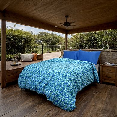 Etavonni Home Block Print Medallions Duvet Cover Set with Shams