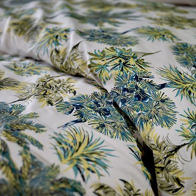 Etavonni Home Palm Bush Allover Print Duvet Cover Set with Shams