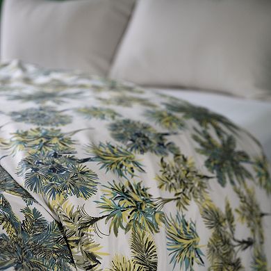 Etavonni Home Palm Bush Allover Print Duvet Cover Set with Shams