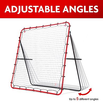 Net Playz Folding Soccer Kick-Back Skill Training Practice Net