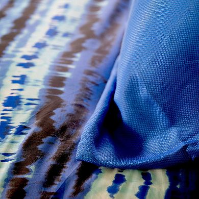 Etavonni Home Shibori Striped Duvet Cover Set with Shams