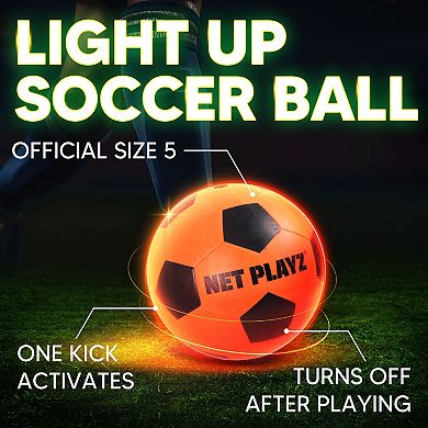 Net Playz Light-Up Soccer Goal Gift Set