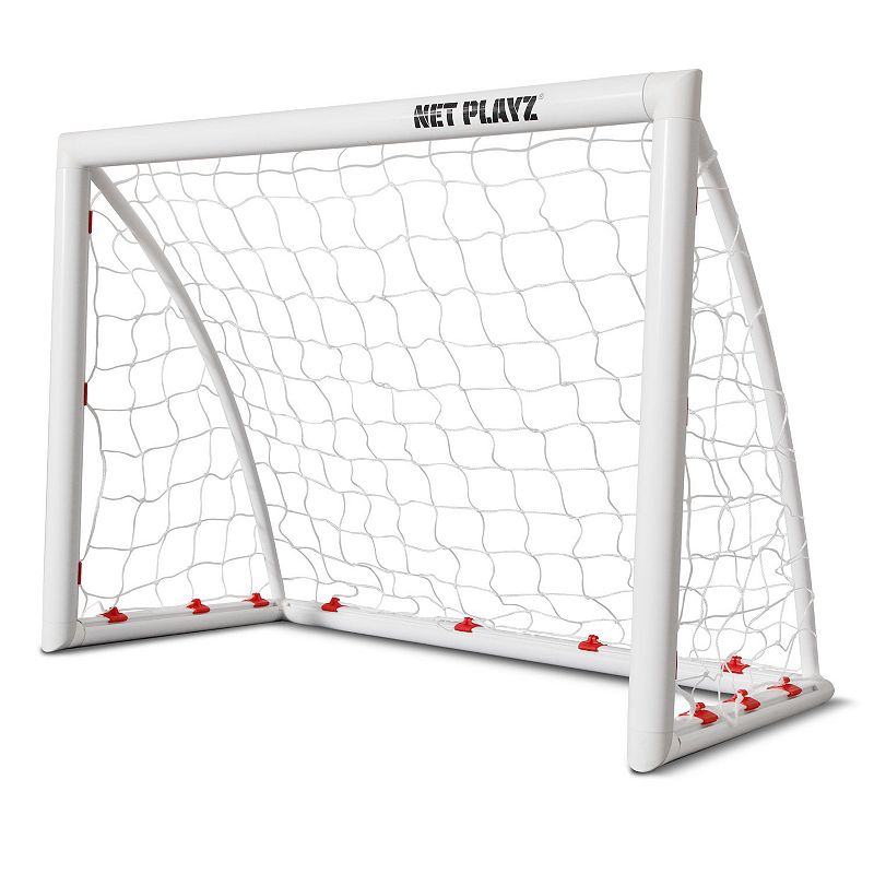 Net Playz Backyard Soccer High-Strength Goal Net, 4x3 Ft., White