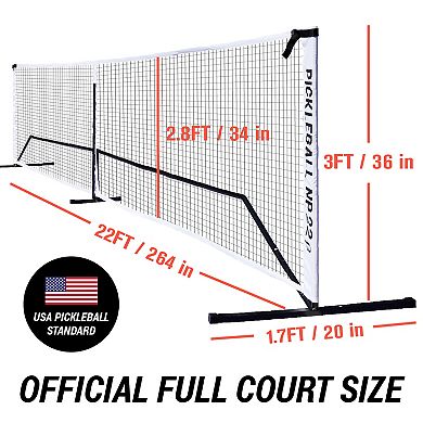 Net Playz Pickleball Regulation Size Net