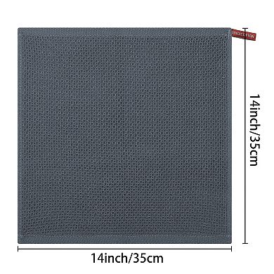 Cotton Dish Cloths Waffle Weave Kitchen Towels