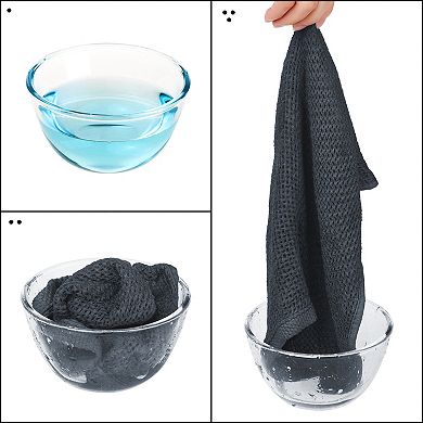 Cotton Dish Cloths Waffle Weave Kitchen Towels