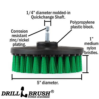 Kitchen Scrubbing Accessory - Stovetop Scrub Brush - Countertop Cleaning - Cooktop Kitchen Scrubber
