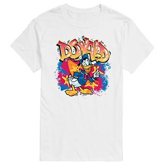 Disney's Donald Duck Big & Tall Graffiti Graphic Tee