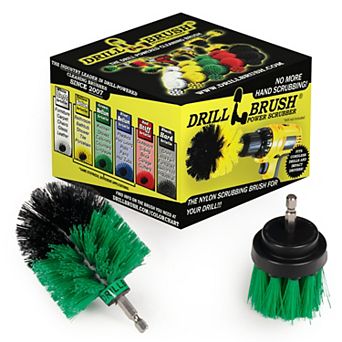2 pc Medium Stiffness Cleaning Brush Kit - Kitchen - Cabine - Counter - Linoleum