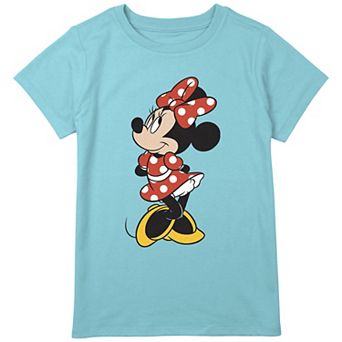 Disney's Minnie Mouse Polka Dot Ensemble Girls Plus Size Graphic Tee