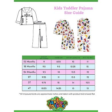 Sesame Street Elmo Toddler Coat Style Pajamas Set