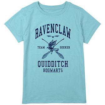 Girls Plus Size Harry Potter Hogwarts Ravenclaw Quidditch Team Seeker Graphic Tee