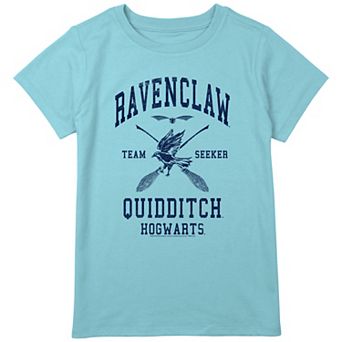Girls Plus Size Harry Potter Hogwarts Ravenclaw Quidditch Team Seeker Graphic Tee