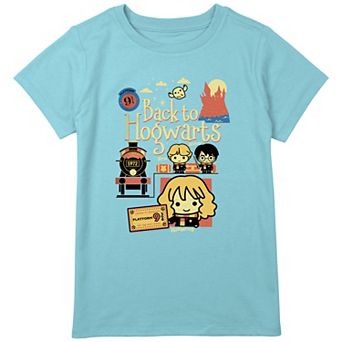 Girls Plus Size Harry Potter Back To Hogwarts Train Ticket Graphic Tee