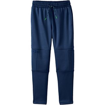 Boys 8-20 Husky Lands' End Basic Iron Knee Fleece Jogger Pants