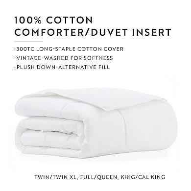 Urban Loft's 100% Cotton Comforter Down Alternative Washed and Brushed, Super Plush