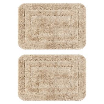 Soft Absorbent Non Slip Plush Bath Rug Bath Mat For Bathroom Floor 16" X 24", 20" X 32"
