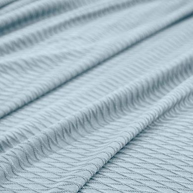 SUPERIOR Cotton All-Season Diamond Throw Blanket